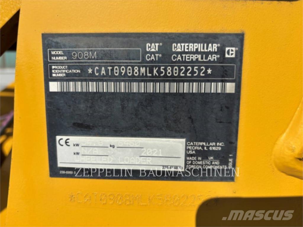 CAT 908M Wielladers