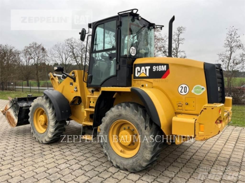 CAT 918M Wielladers