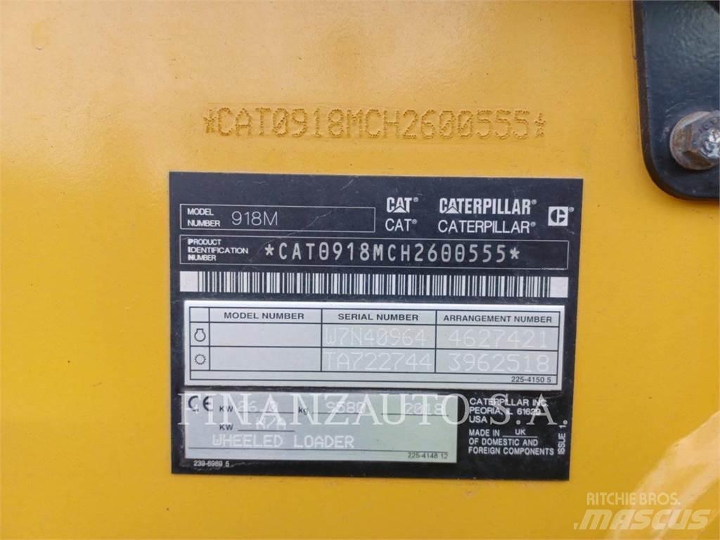 CAT 918M Wielladers