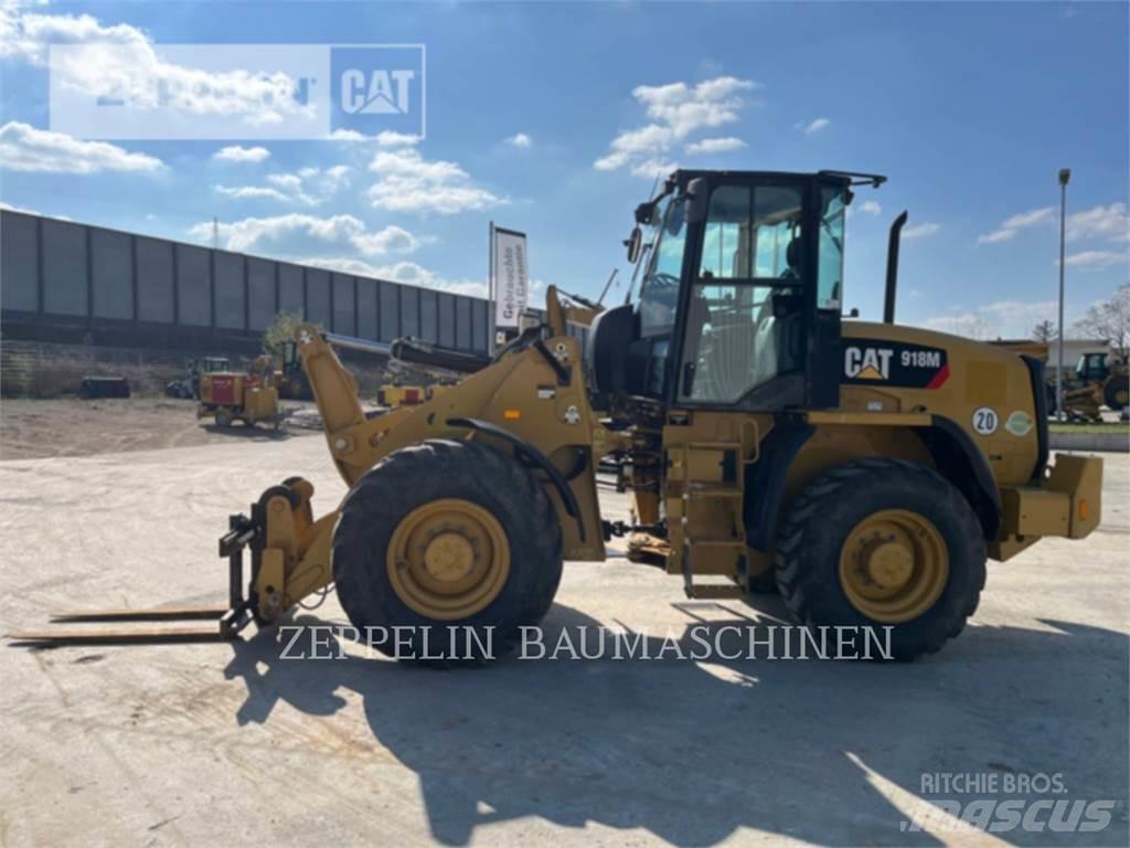 CAT 918M Wielladers