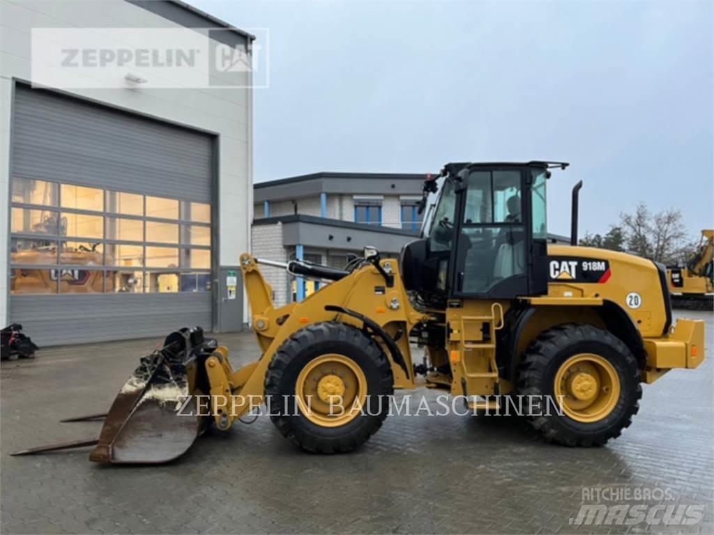 CAT 918M Wielladers