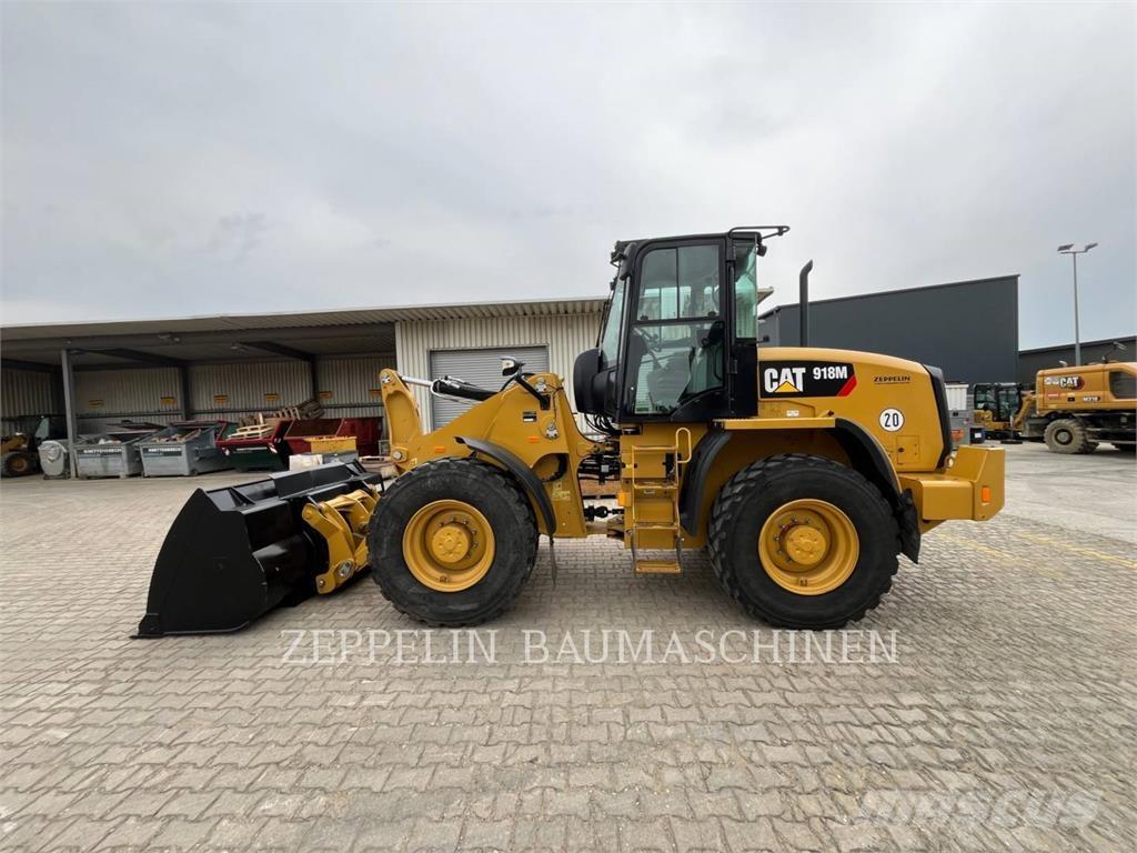 CAT 918M Wielladers