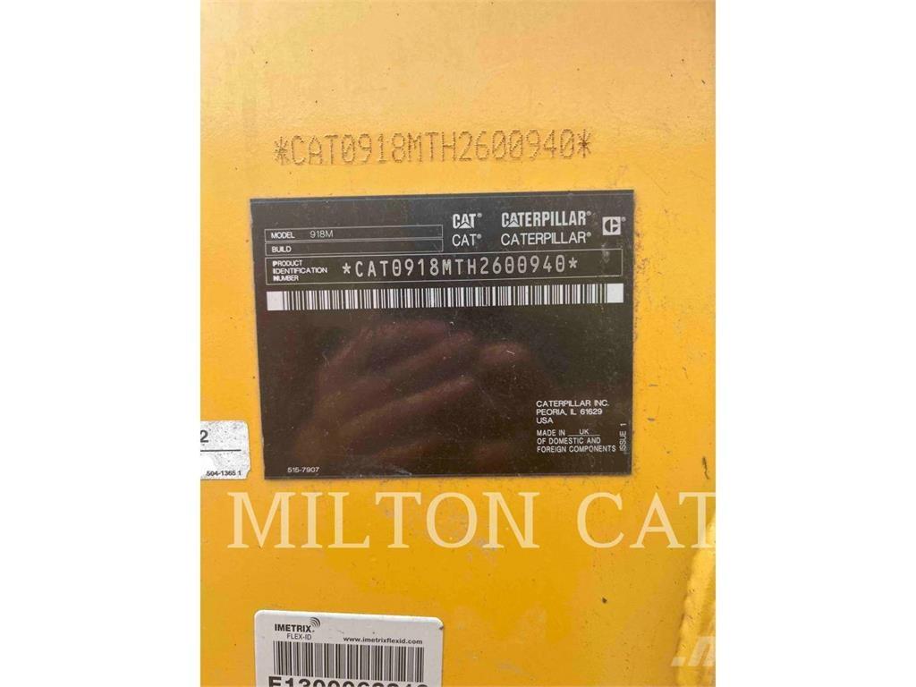 CAT 918M Wielladers