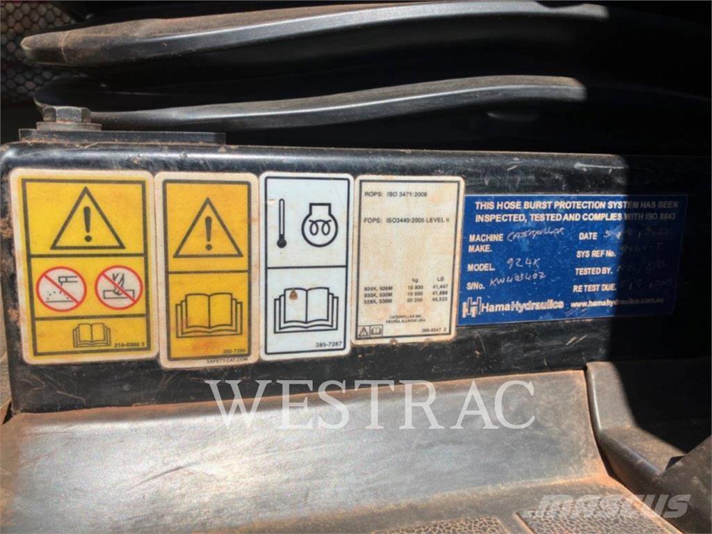 CAT 924K Wielladers