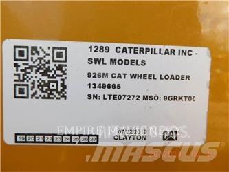 CAT 926M Wielladers