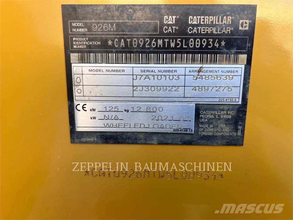 CAT 926M Wielladers