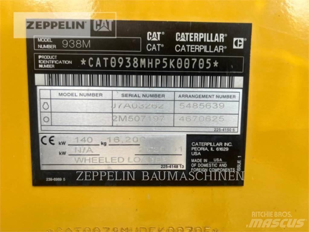 CAT 938M Wielladers