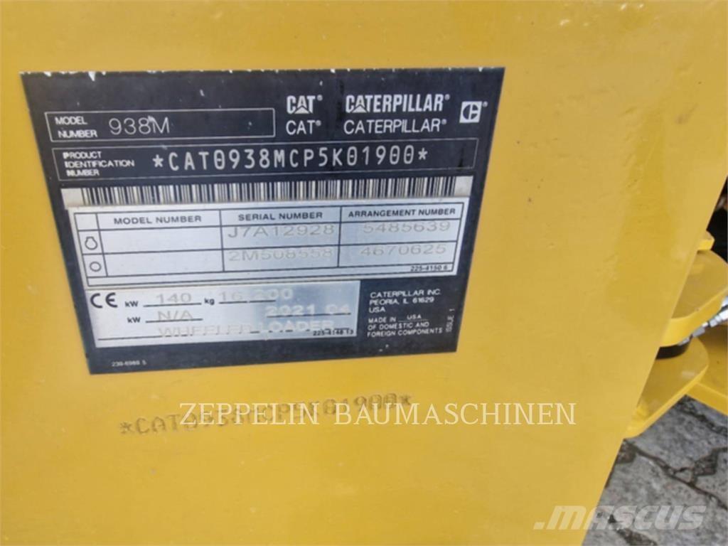 CAT 938M Wielladers