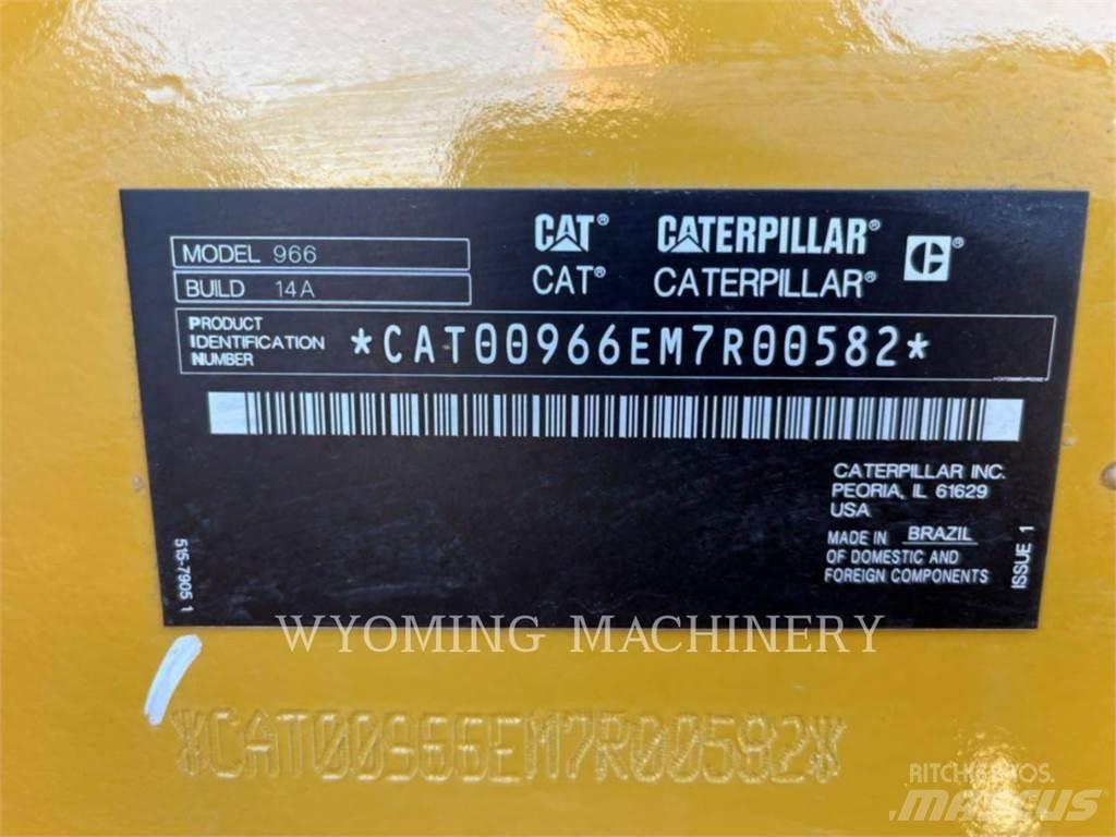 CAT 966 Wielladers