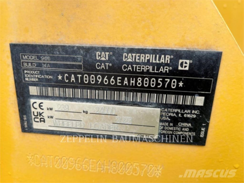CAT 966 Wielladers