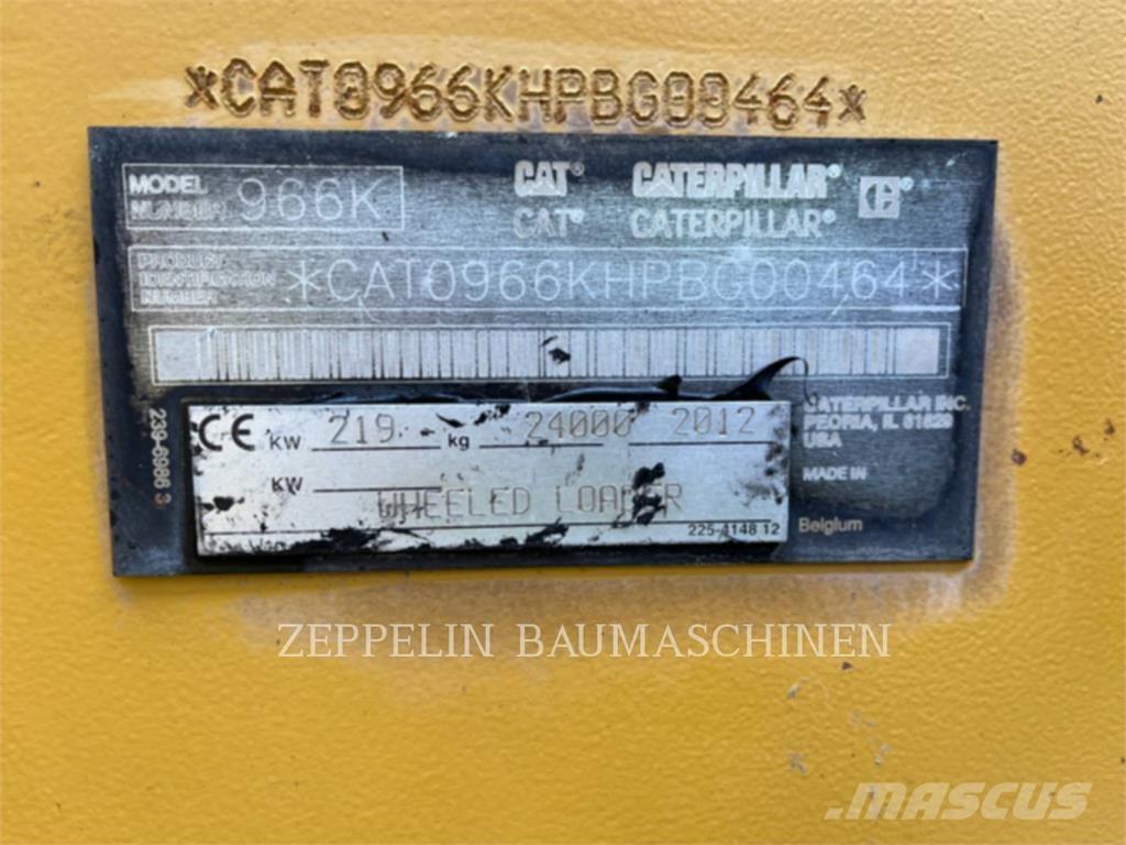CAT 966K Wielladers