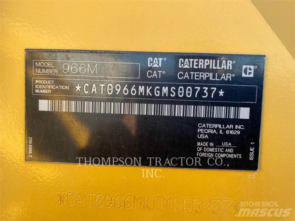 CAT 966M Wielladers