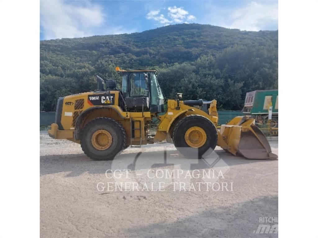 CAT 966M Wielladers