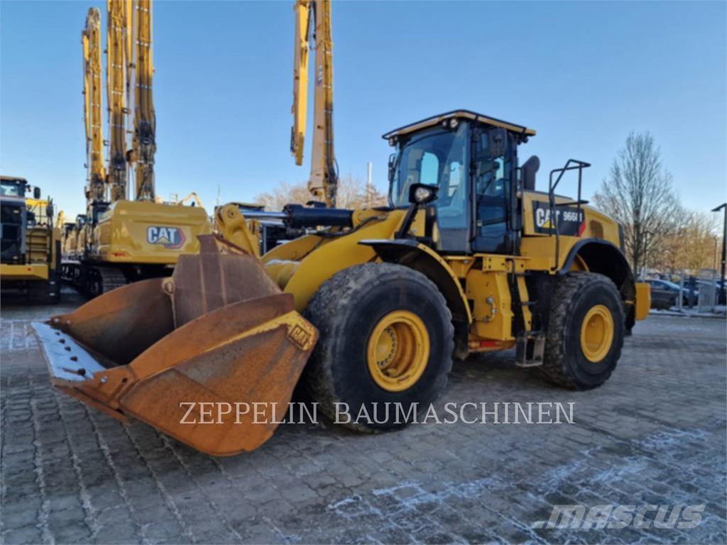CAT 966M Wielladers