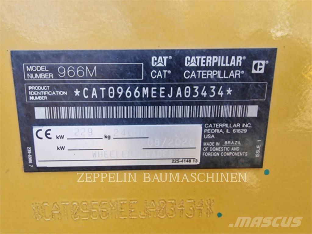 CAT 966M Wielladers