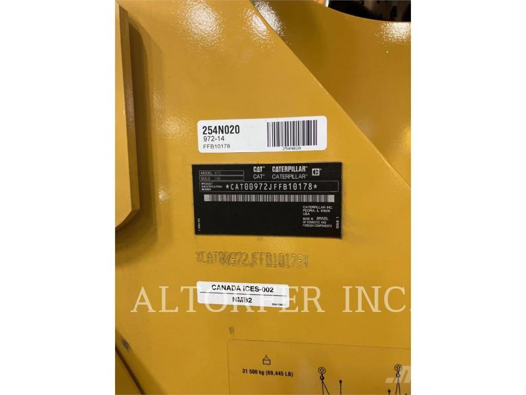 CAT 972-14 Wielladers