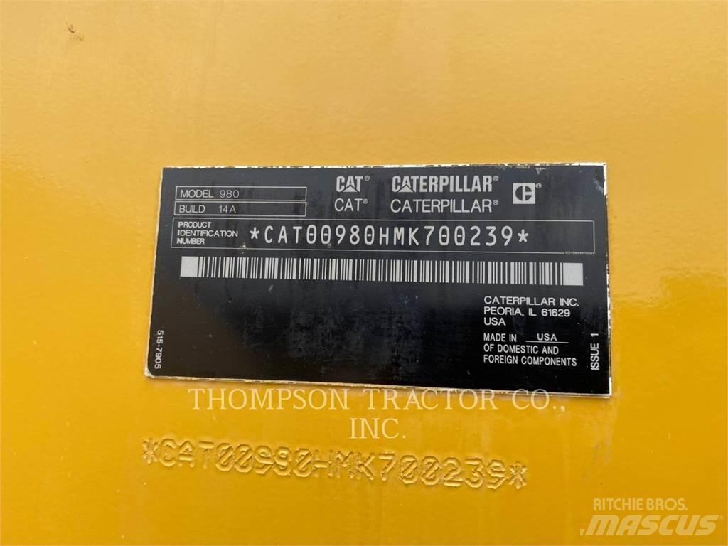 CAT 980 Wielladers
