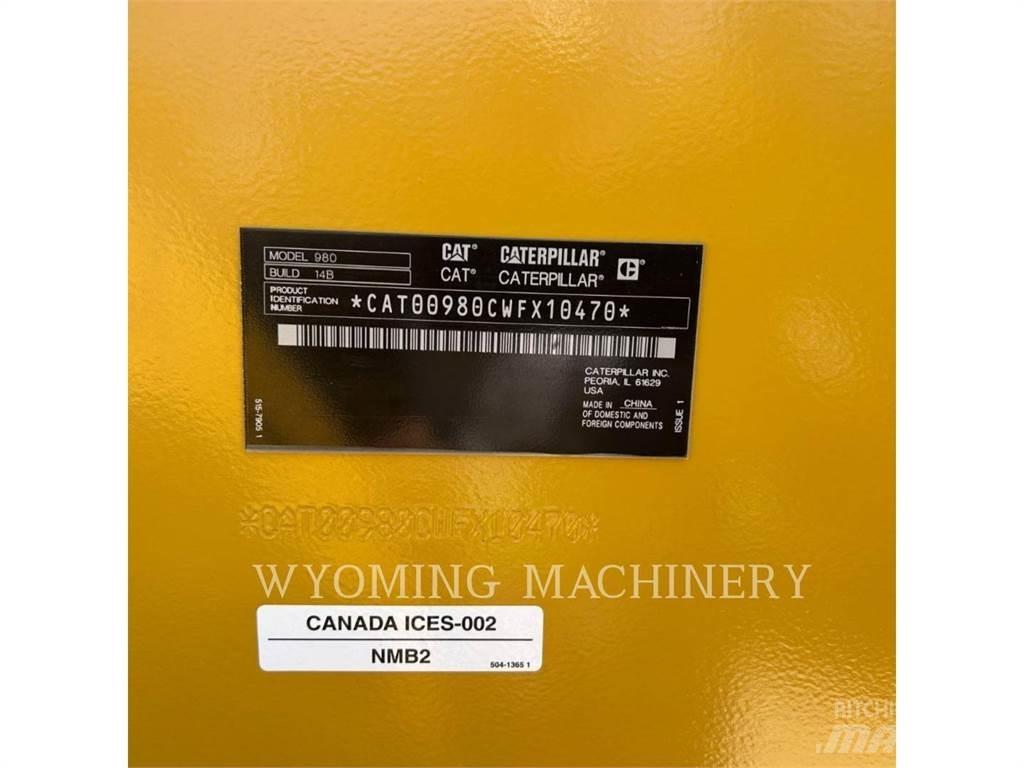 CAT 980 Wielladers