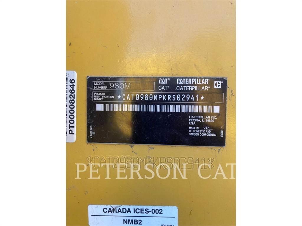 CAT 980M Wielladers
