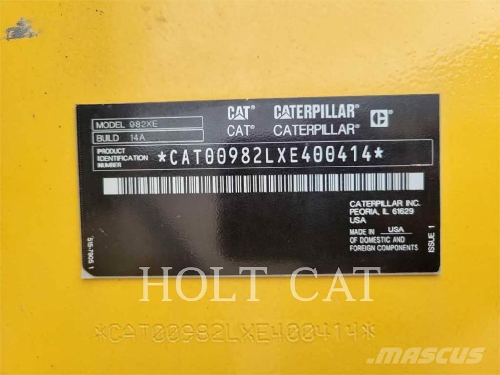 CAT 982 XE Wielladers