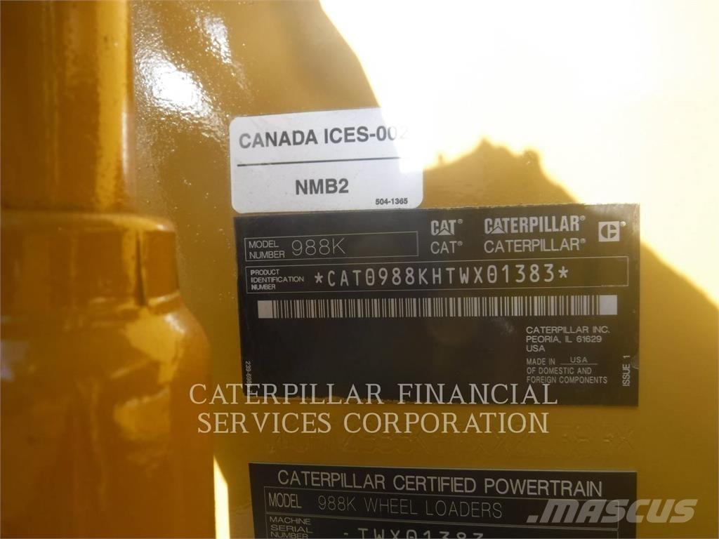 CAT 988K Wielladers