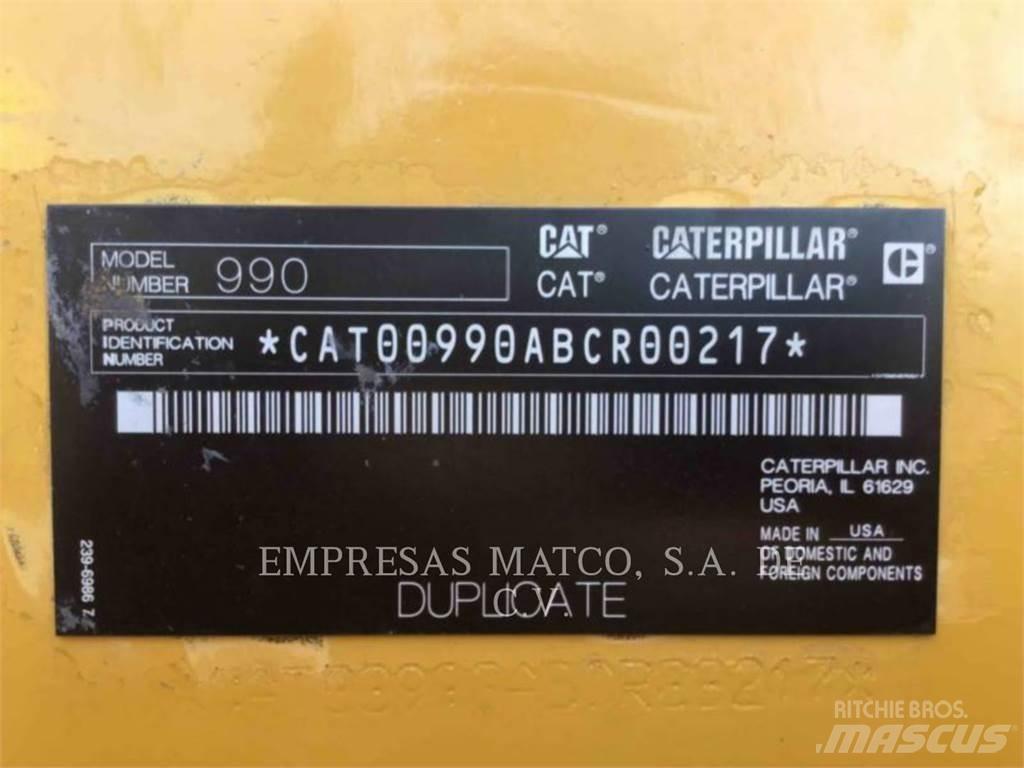CAT 990 Wielladers