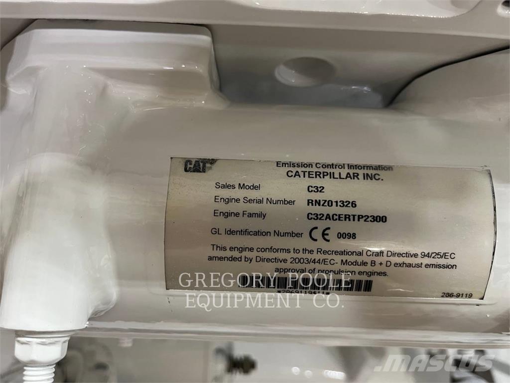 CAT C32 Maritiem hulpmotoren