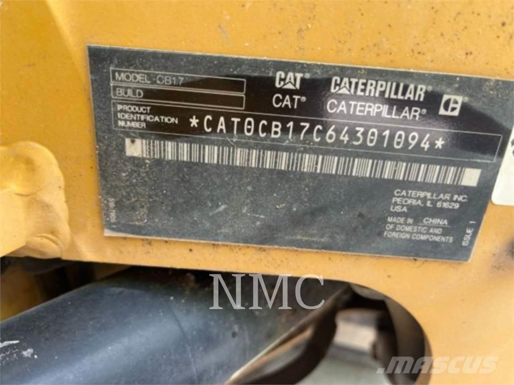 CAT CB1.7 Grondverdichtingsmachines