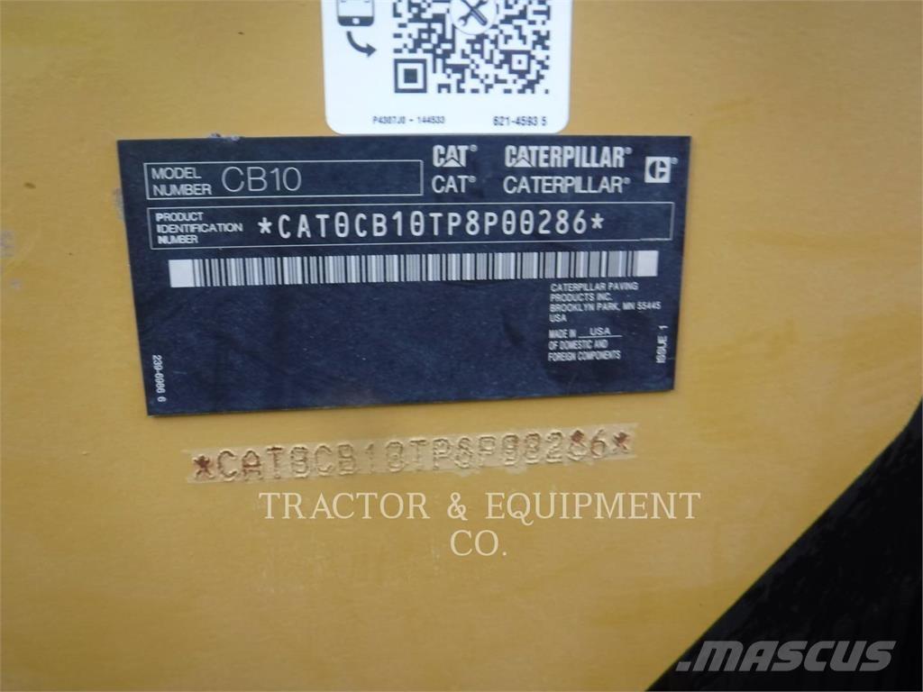 CAT CB10 Asfaltafwerkmachines