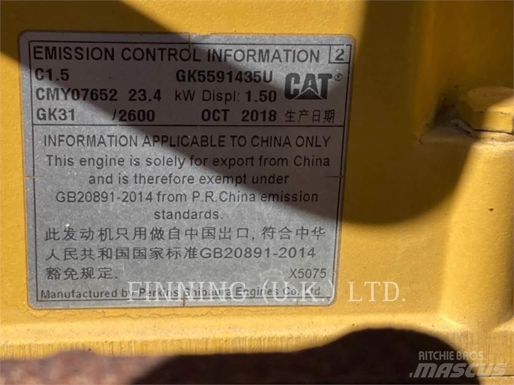 CAT CB2.7 Grondverdichtingsmachines