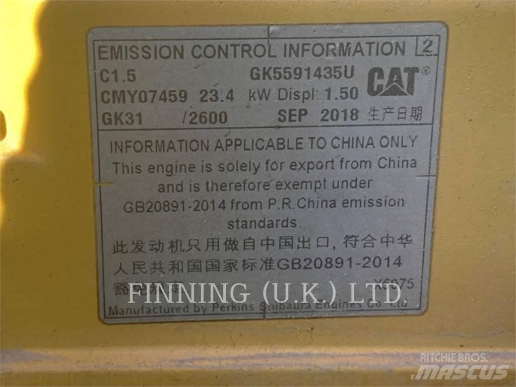 CAT CB2.7 Grondverdichtingsmachines