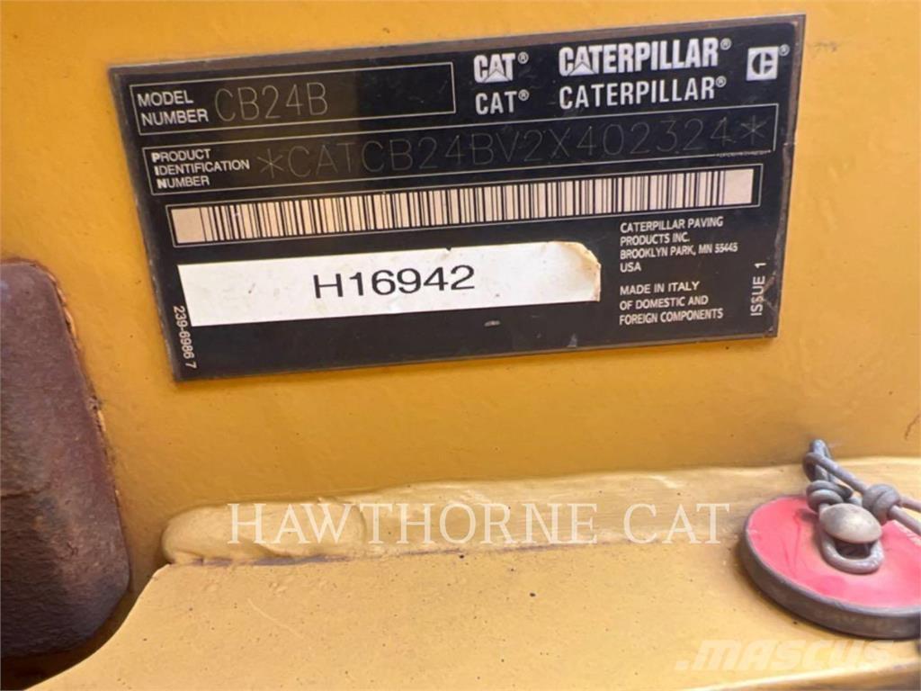 CAT CB24B Grondverdichtingsmachines