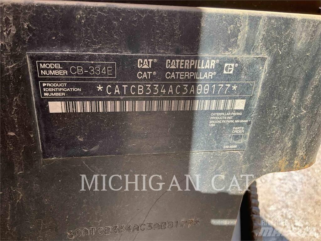CAT CB334E Trilrolwalsen