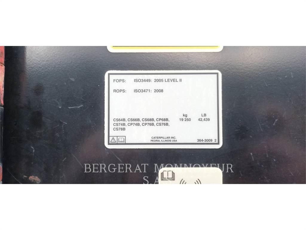 CAT CS76B 4F Grondverdichtingsmachines