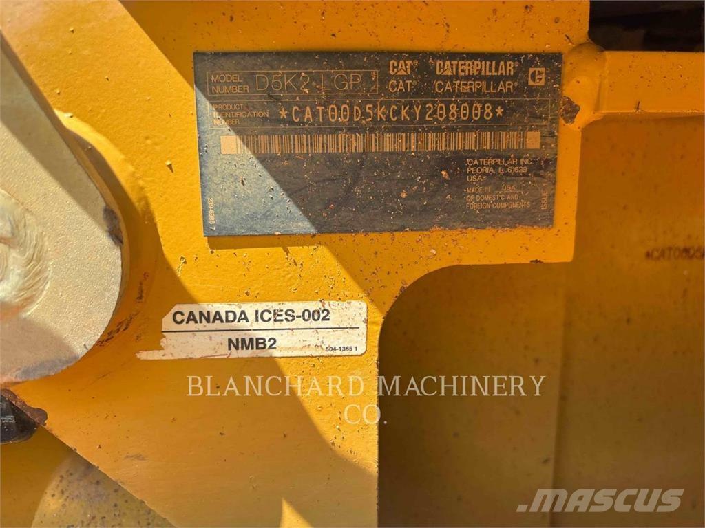 CAT D5K2 LGP Rupsdozers