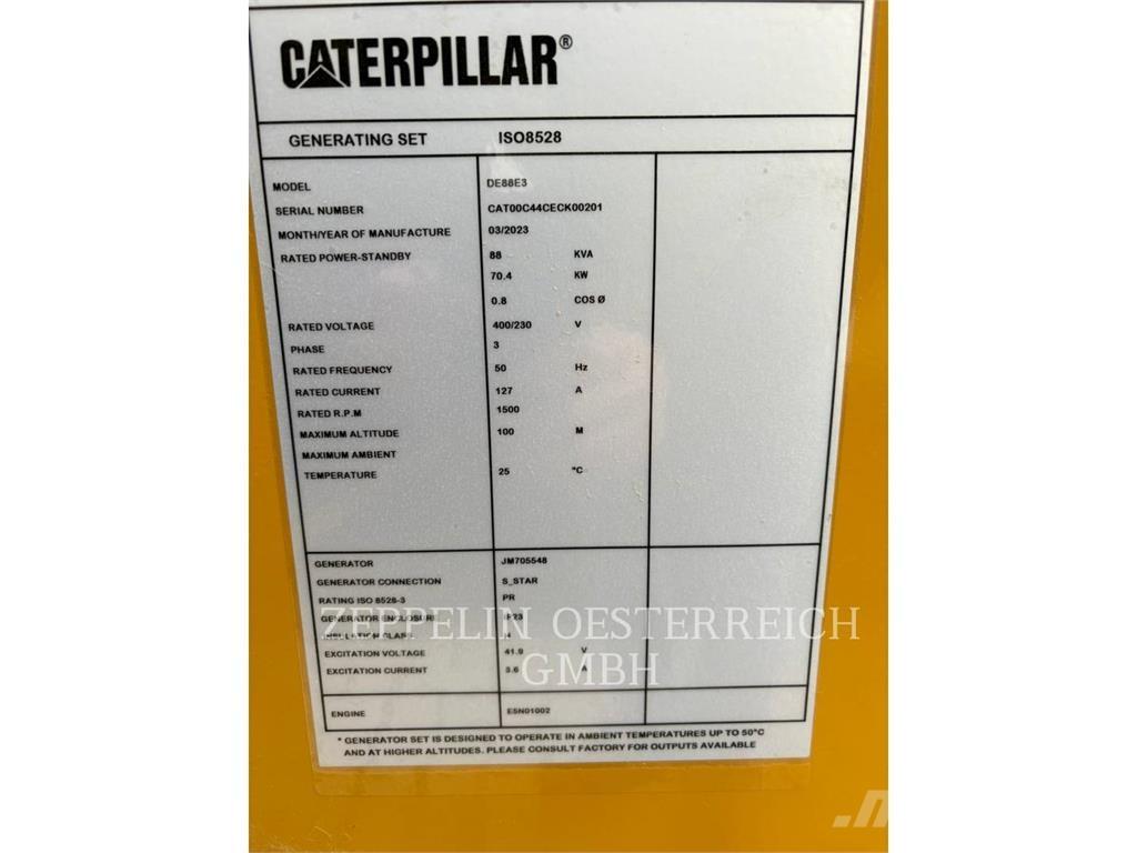 CAT DE88E3 Industriële motoren