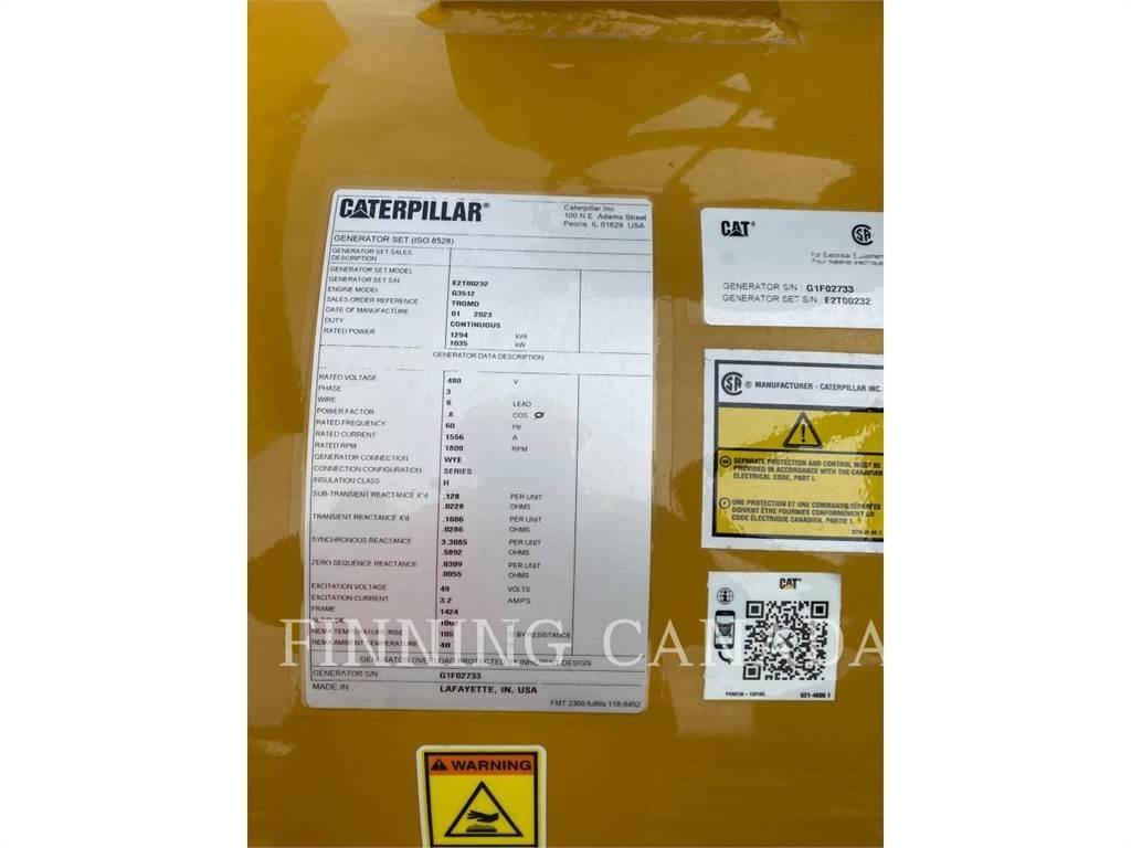 CAT G 3512 Diesel generatoren