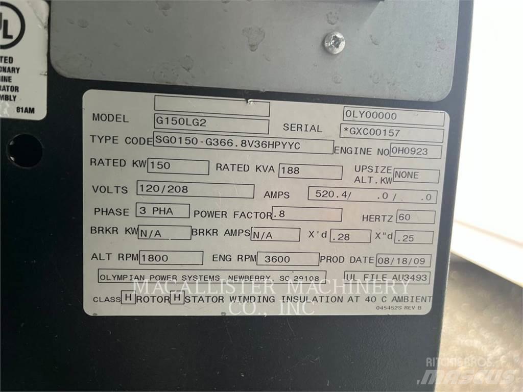 CAT G150LG2 Diesel generatoren