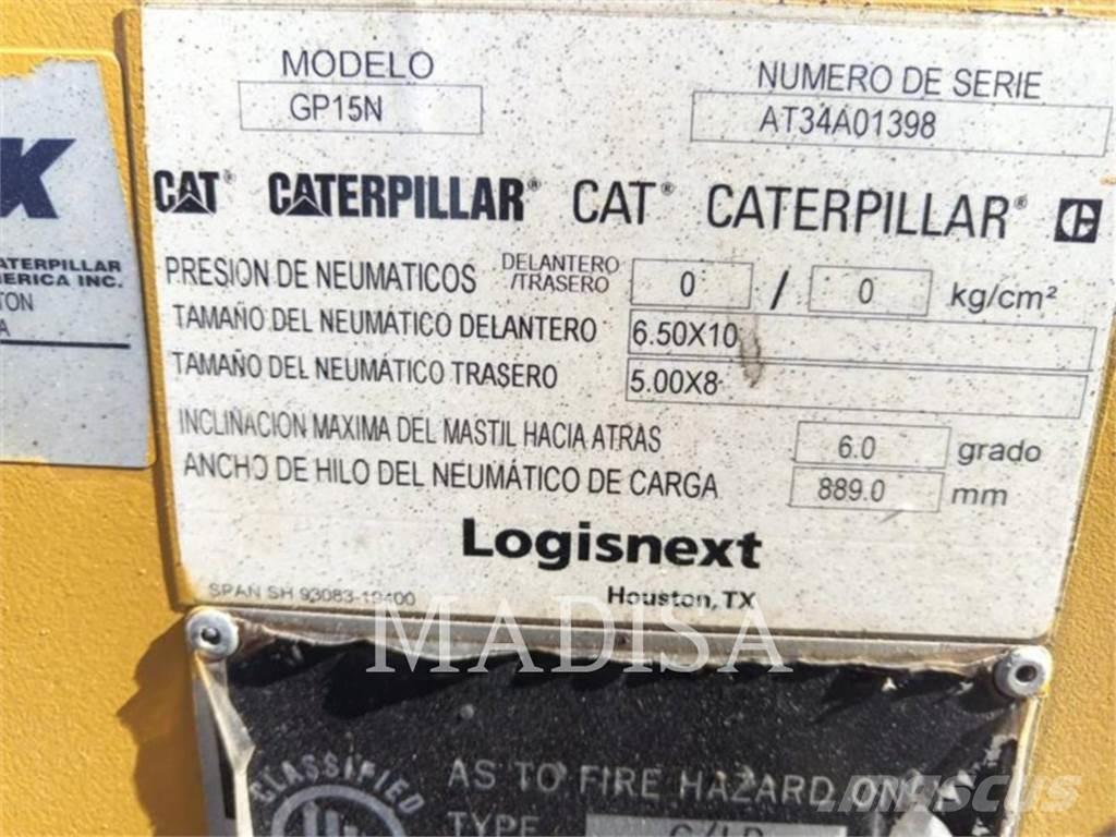 CAT GP15N5 Heftrucks overige