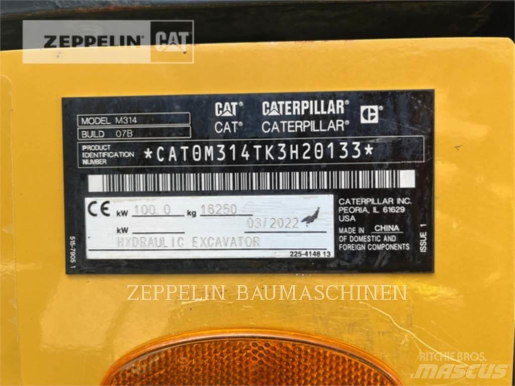 CAT M314-07A Wielgraafmachines