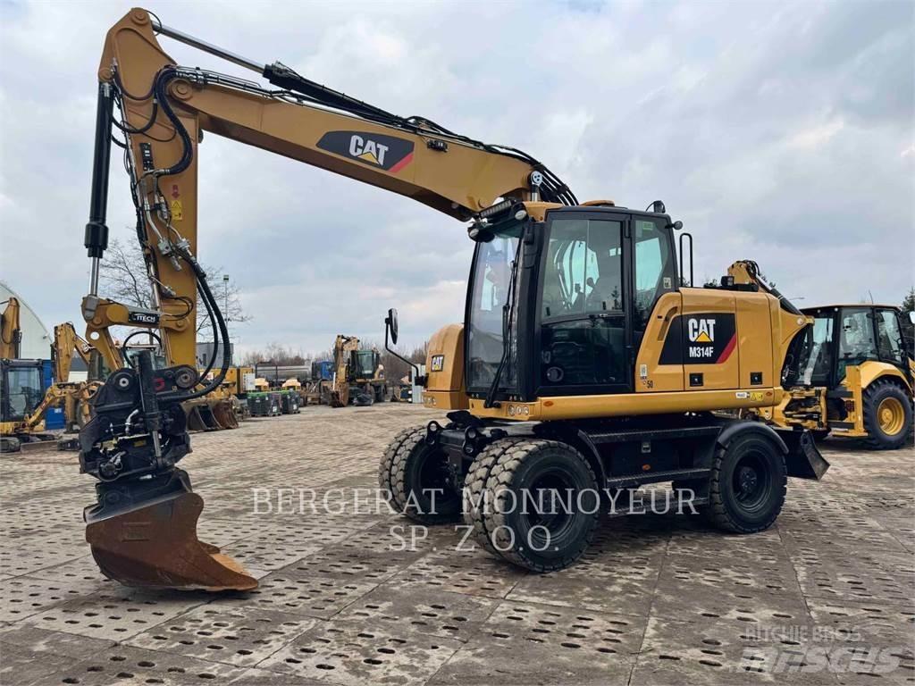 CAT M314F Wielgraafmachines