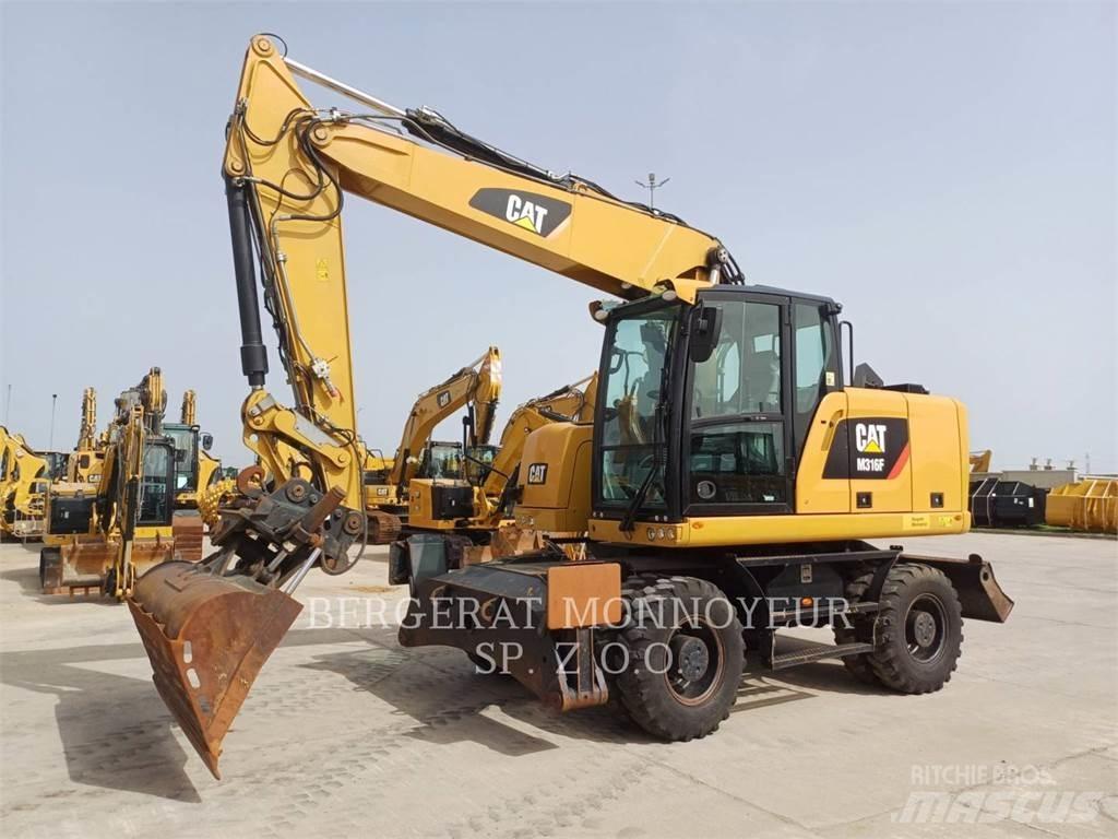 CAT M316F Wielgraafmachines