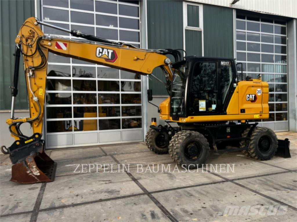 CAT M317-07A Wielgraafmachines