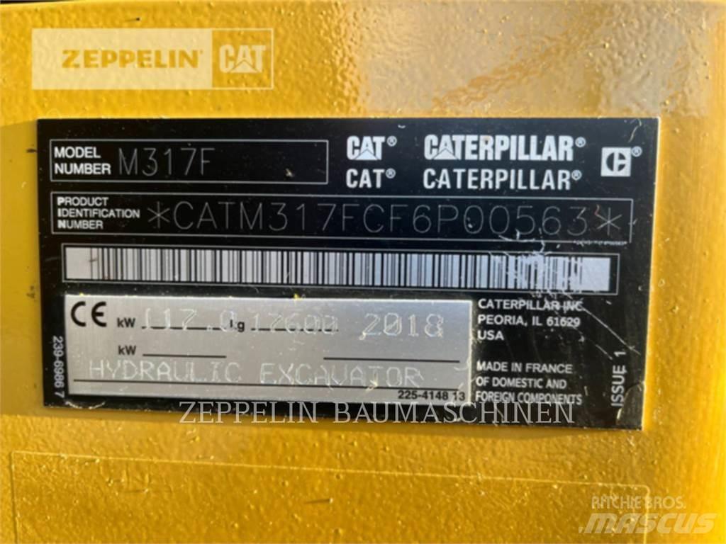 CAT M317F Wielgraafmachines
