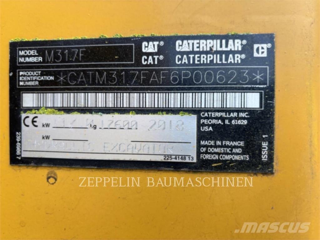 CAT M317F Wielgraafmachines