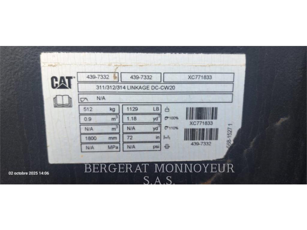 CAT M318-07 Wielgraafmachines