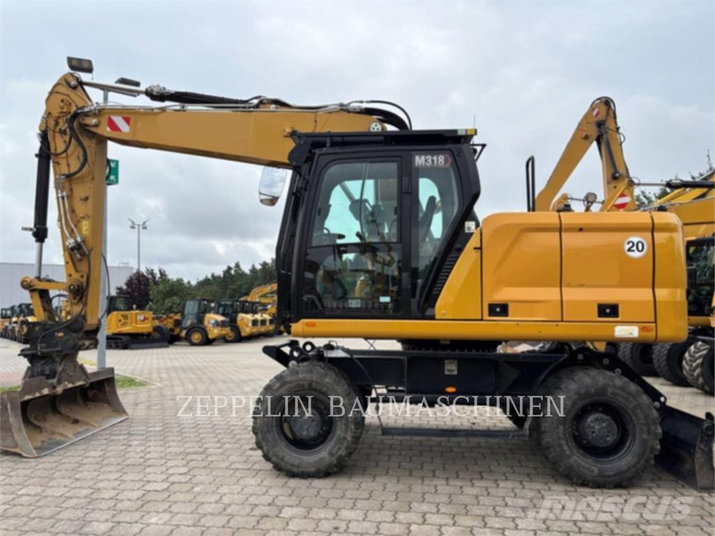 CAT M318-07A Wielgraafmachines
