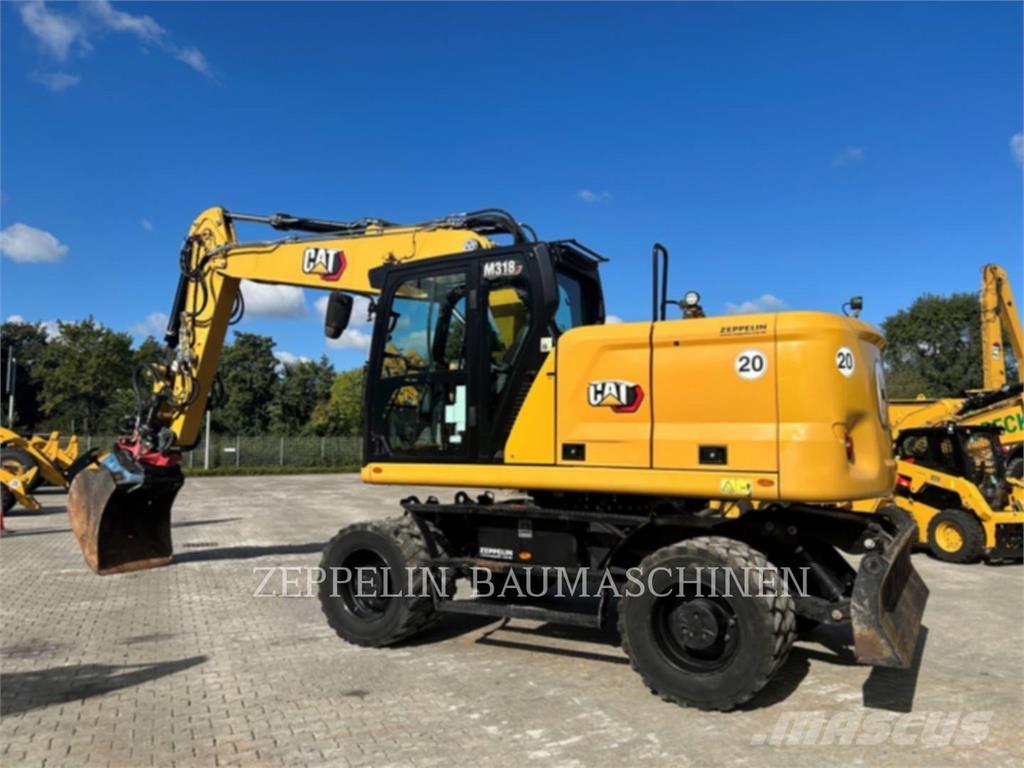 CAT M318-07A Wielgraafmachines
