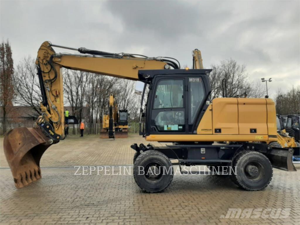 CAT M318-07A Wielgraafmachines