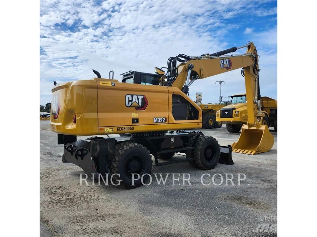 CAT M322 Rupsgraafmachines